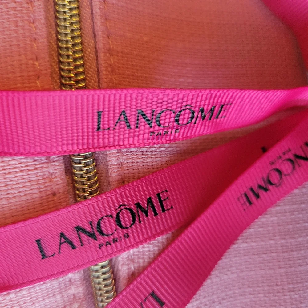 Lancôme Cosmetic Cases Storage Travel Pouches Bags ~ NWOT ~ Organizing ~ Pretty!